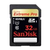 SANDISK SD HC EXTREME PRO 32GB 95MO/S.