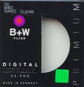 Filtre protecteur B+W 55 mm - 007 CLEAR MRC nano XS PRO