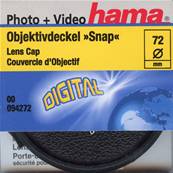 HAMA BOUCHON SNAP 72MM