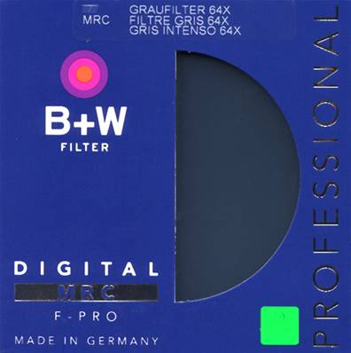 Filtre gris B+W 67 mm - ref 106-MRC - ND64 ND 64
