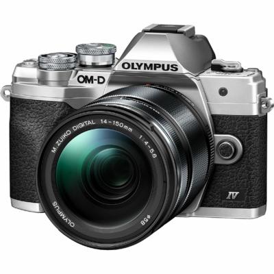 OLYMPUS OM-D E-M10 Mark IV Argent + 14-140mm