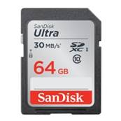 SANDISK SD HC ULTRA 64GB 30 MO/S CL 10