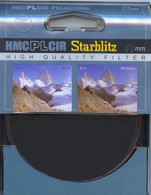 FILTRE Polarisant STARBLITZ HMC 72mm