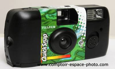 1 Appareil photo jetable FUJI + developpement + Mise sur CD