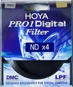 Filtre gris Hoya ND4 PRO1D 77mm